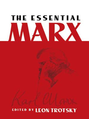 cover image of The Essential Marx